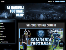 Tablet Screenshot of lionsfootballcamp.com